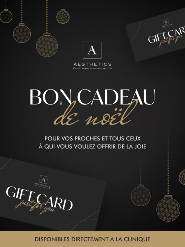 🎄✨ Le cadeau de Noël qui offre beauté et confiance en soi ✨🎄

Cette année, offrez bien plus qu’un objet — offrez une expérience, de l’attention et de l’amour de soi 💫
Nos cartes cadeaux sont le cadeau de Noël idéal pour celles et ceux qui apprécient la beauté, l’esthétique et le soin du détail.

💌 Choisissez une carte cadeau du montant de votre choix, selon vos envies.
Et pour les fêtes, nous avons préparé une surprise spéciale 🎁

🎁 Code promo : GIFT2026
— -20 % de réduction sur les cartes cadeaux

✨ Par exemple :
Une carte cadeau de 250 — vous ne payez que 200.
Élégant, avantageux et rempli d’attention ❤️

Que ce cadeau devienne le premier pas vers l’éclat, la confiance et la réalisation des envies ✨

📍 Le certificat peut être acheté :
— via le lien dans nos Highlights
— ou directement à la clinique

🎄 Le nombre de cartes cadeaux festives est limité.
Offrez la magie de la beauté pour Noël 💫

#christmasgift2026#aestheticsclinic#drTenorio