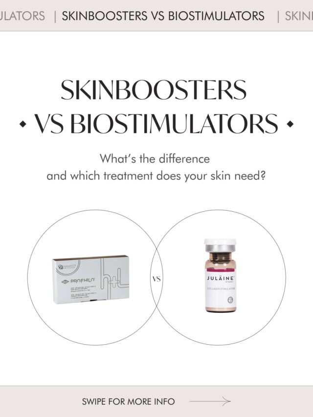 SKINBOOSTERS vs BIOSTIMULATORS

Not all injectable treatments work the same.

Skinboosters hydrate the skin and improve glow.
Biostimulators go deeper — they stimulate collagen and rebuild the skin structure from within.

If your concern is:

• dehydration → skinboosters
• loss of firmness → biostimulators

Biostimulators are ideal if you want to:

• improve skin density
• restore elasticity
• achieve a natural lifting effect

✨ The result is progressive, natural skin regeneration.

SPRING SKIN REPAIR –40%

Biostimulator programs are now available with a special offer.
You can purchase your package online in our Highlights.

Book a consultation to find the best treatment for your skin.

📍Geneva: +41 22 732 22 23 or WhatsApp: +41 79 931 20 66
📍Gstaad: +41 79 196 98 69
📍Montreux: +41 79 908 98 98