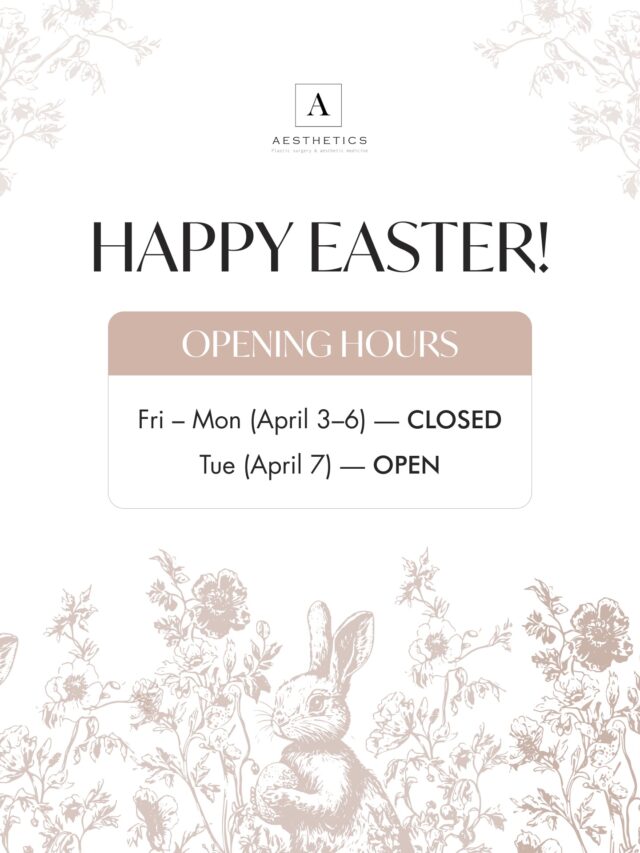 Happy Easter 🌿
Wishing you a beautiful, calm and joyful holiday filled with light moments and time for yourself.

Please note our opening hours during Easter:
— April 3–6: closed
— April 7: open as usual

We look forward to welcoming you back 🤍