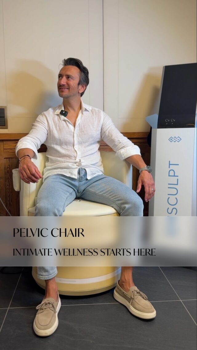 Many people associate pelvic floor treatments only with women — but pelvic floor health is just as important for men.

The pelvic floor muscles support bladder control, intimate function, posture, core stability and overall pelvic health.

With age, after surgery, intense sport, prostate-related concerns or natural muscle weakening, these muscles can lose tone and coordination.

**Pelvio by Opatra** is a non-invasive technology designed to stimulate the pelvic floor muscles through electromagnetic impulses — while the patient remains fully clothed and seated comfortably on the chair.

During the session, the device creates deep muscle contractions that are difficult to activate through regular exercises alone. The goal is to help strengthen, re-educate and improve pelvic floor control over time.

Pelvio may support:

▫️ bladder control
▫️ pelvic floor strength
▫️ core stability
▫️ intimate wellbeing
▫️ post-treatment recovery support
▫️ overall pelvic health

Because pelvic health is not only a women’s topic.
It is part of confidence, control and quality of life — for men too.

Book your consultation at our Gstaad clinic to find out whether Pelvio is suitable for you.
Connect with us: 
📞 Gstaad: +41 79 196 98 69