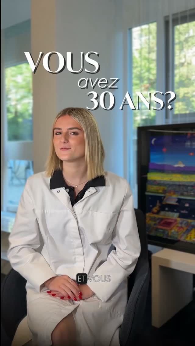 30 ans, c’est le moment idéal pour commencer à prendre soin de votre peau.

Plus vous commencez tôt à prévenir les signes de l’âge, plus vous préservez longtemps la jeunesse naturelle de votre visage, des contours bien définis et une peau saine et de qualité.

Même si vous n’avez encore jamais eu recours à des soins esthétiques, c’est le bon moment pour établir un programme personnalisé qui vous aidera à conserver une apparence fraîche et naturelle pendant de nombreuses années.
Lors d’une consultation gratuite, le médecin évaluera l’état de votre peau, tiendra compte de votre anatomie et de vos attentes, puis vous proposera les soins les mieux adaptés.

La beauté ne consiste pas à se transformer. Elle consiste à prendre soin de soi et à préserver ce que la nature nous a donné. 

📍Genève : Appelez le +41 22 732 22 23 or WhatsApp au +41 79 931 20 66
📍Montreux: Appelez le +41 79 908 98 98
📍Gstaad : Appelez le +41 79 196 98 69